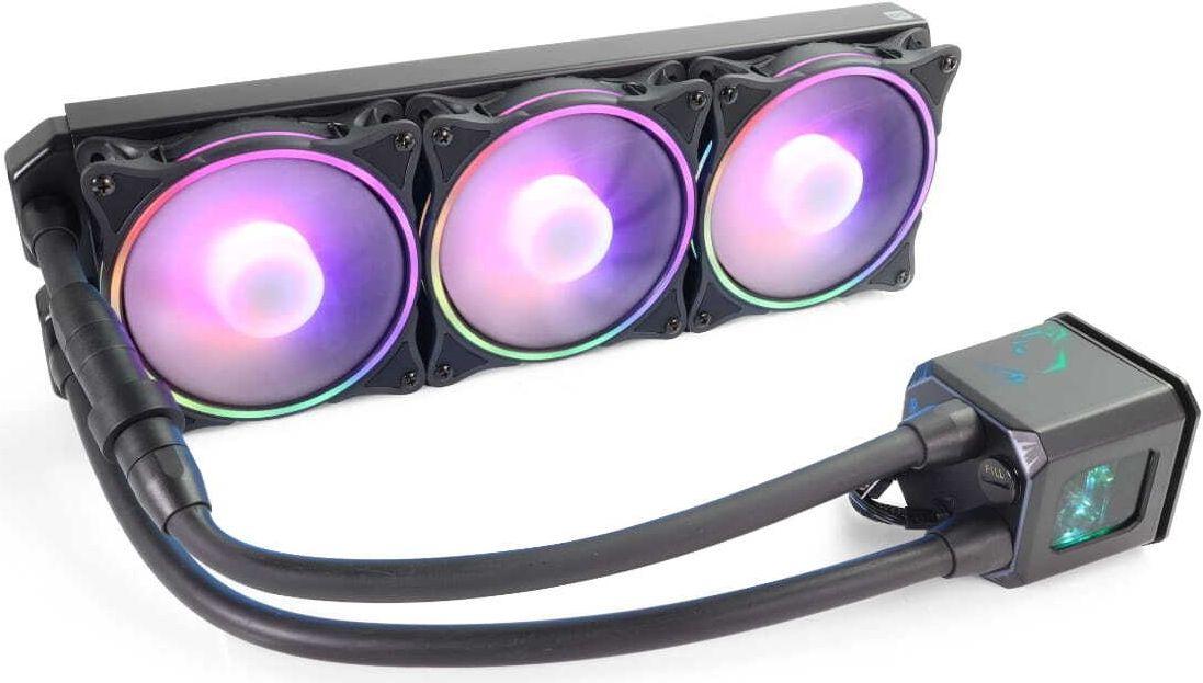 Water Cooler CPU ALPHACOOL Eisbaer Aurora 360 CPU - Digital RGB V1.1 (RGB digital - Preto)
