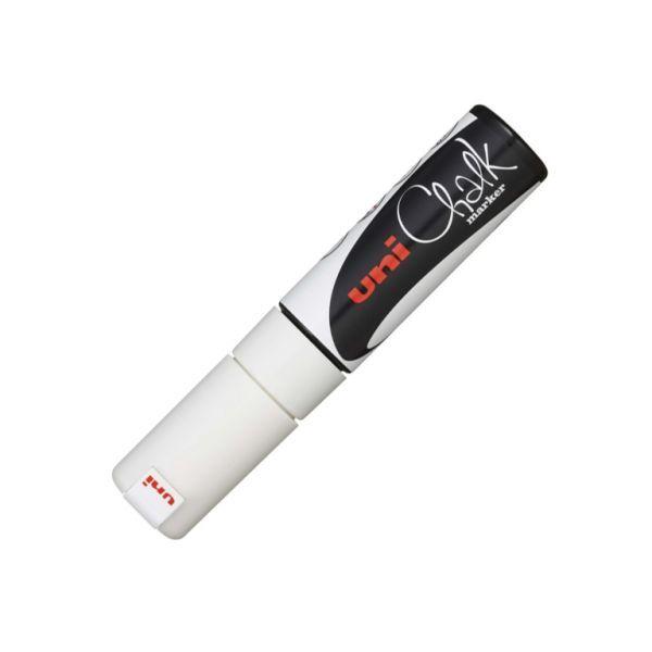 Marcador de Giz Líquido UNIBALL PWE-8K (Branco), miniatura 2