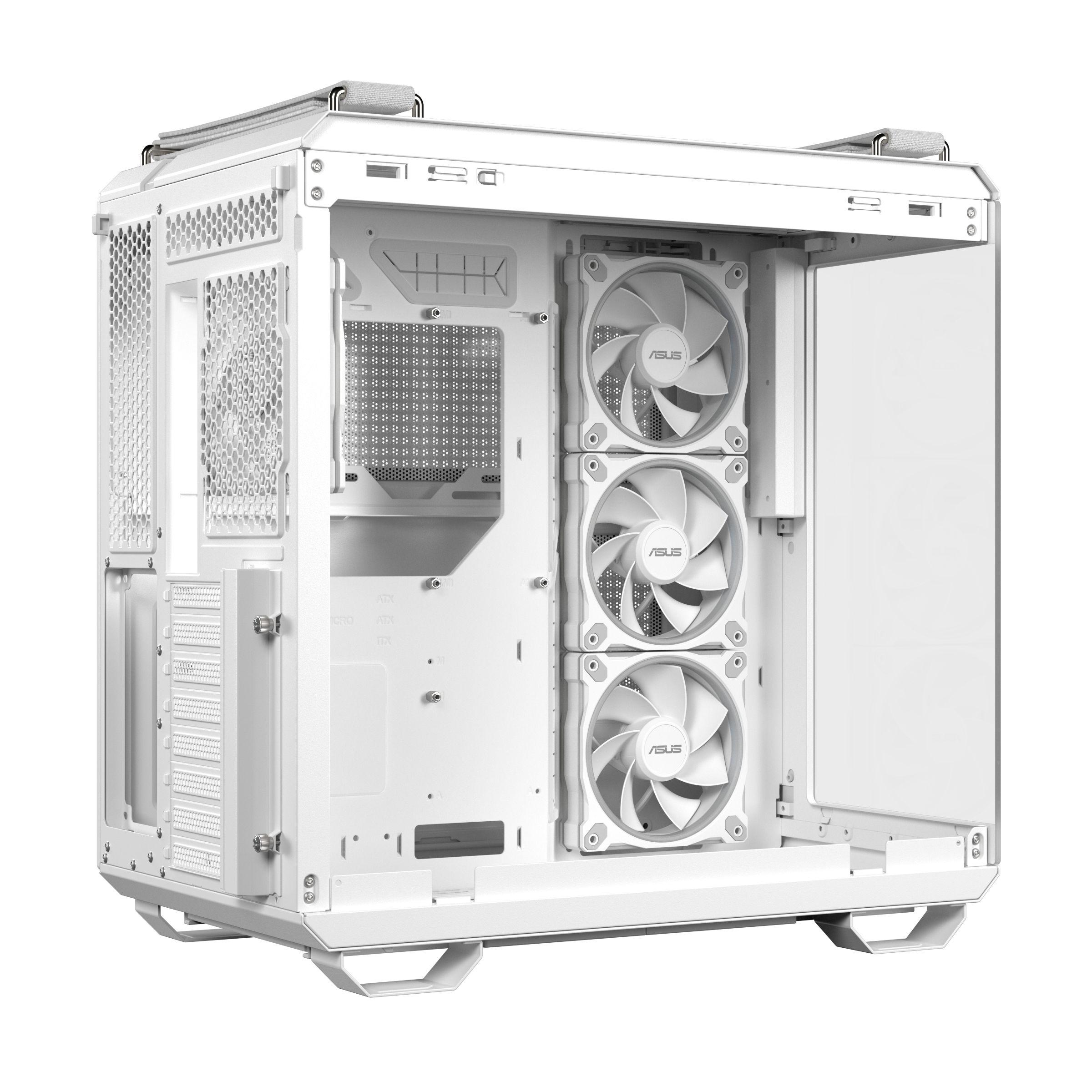 Caixa PC ASUS TUF Gaming GT502 Horizon TG ARGB (ATX, micro-ATX, Mini-ITX - Midi Tower - micro-ATX, Mini-ITX, ATX - Branco), miniatura 7