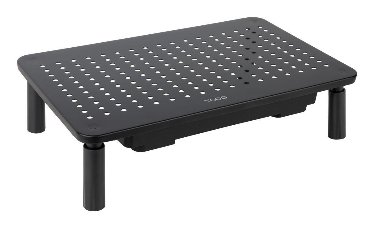 Suporte de Monitor TOOQ TQMR087 (20 kg - Secretária - Preto)