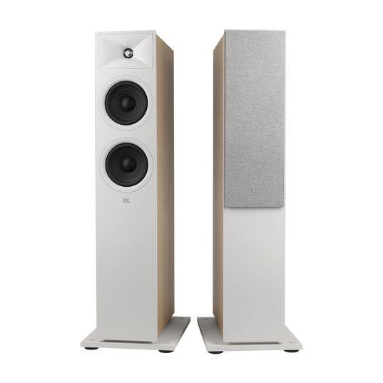 Par de Colunas de Chão JBL STAGE 260F (75 W - Com fios - Creme Latte)