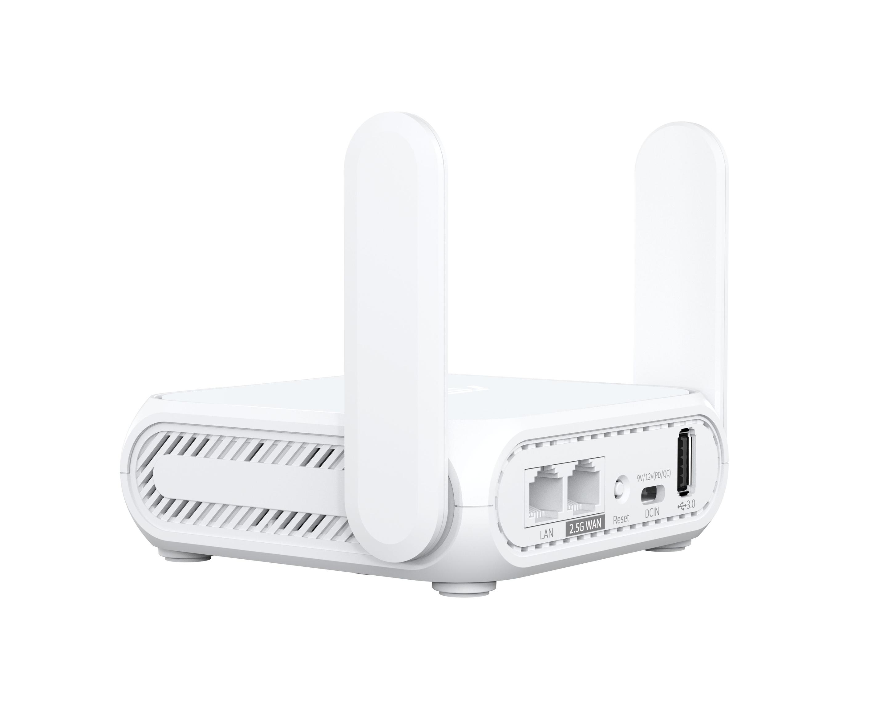 Router Portátil ASUS RT-BE58 Go (Wi-Fi 7 - 3600 Mbit/s - Banda dupla - Branco) — miniatura 8