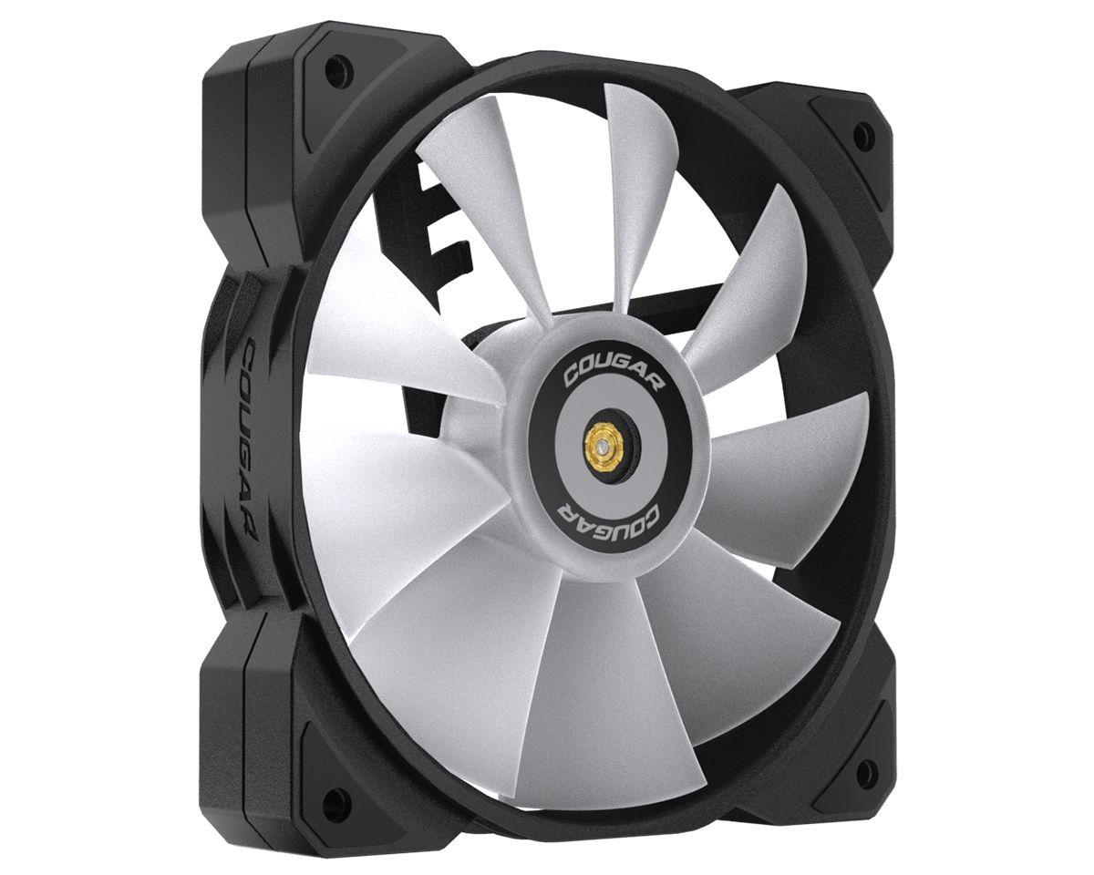 Conjunto de Ventoinhas para Caixa COUGAR MHP 120 ARGB (Metal - Preto e Branco), miniatura 4