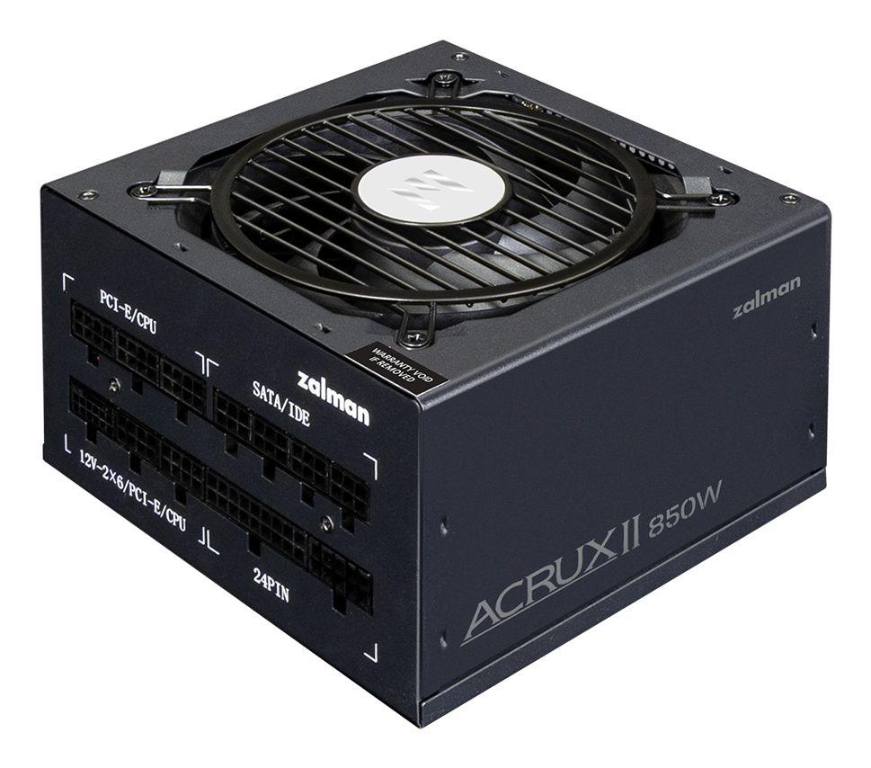 Fonte de Alimentação PC ZALMAN ZM850-ARX2 (ATX - 850 W - 80 Plus Platinum - Preto)