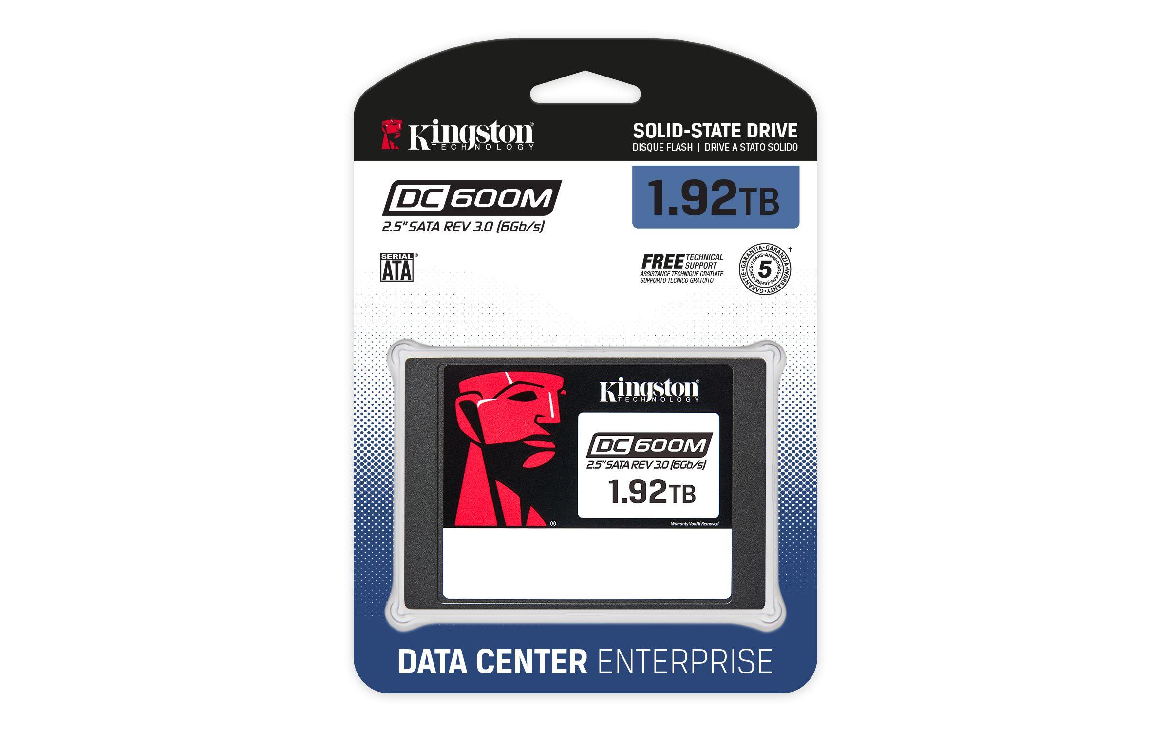 Disco SSD KINGSTON DC600M (1,92 TB - 2.5" - Serial ATA III) — miniatura 3