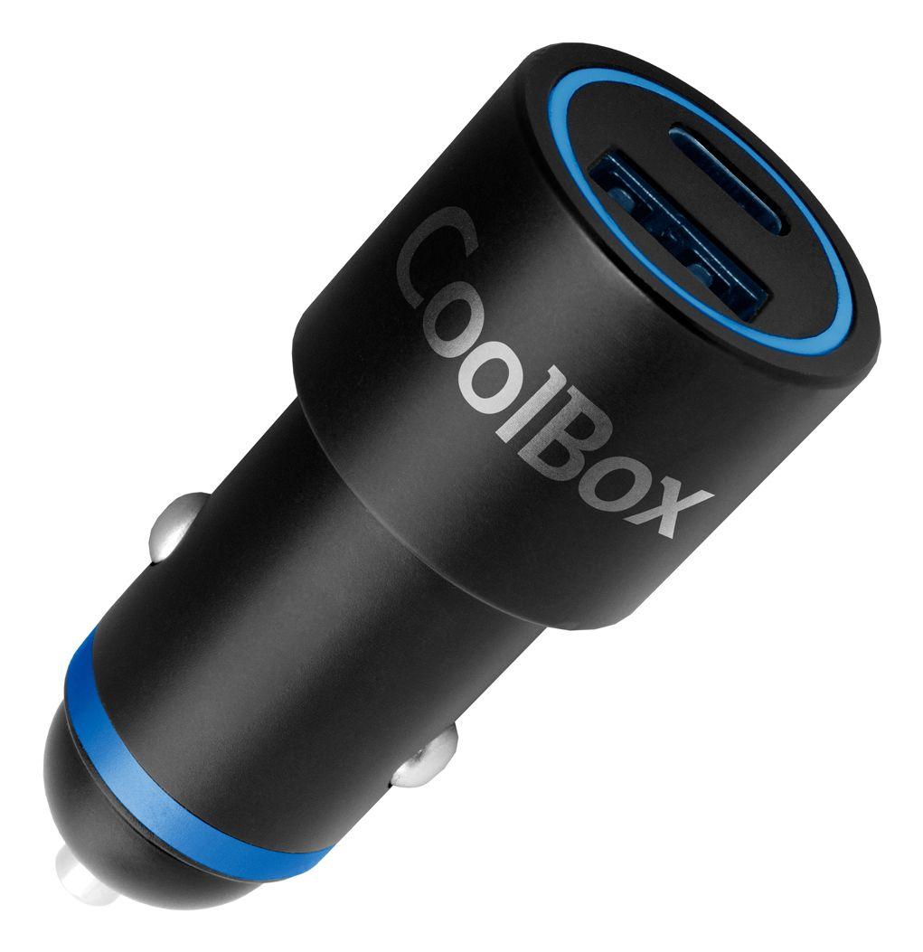 Carregador de Isqueiro COOLBOX COO-CUC-48CA (Universal - Tomada de isqueiro - Preto e Azul)