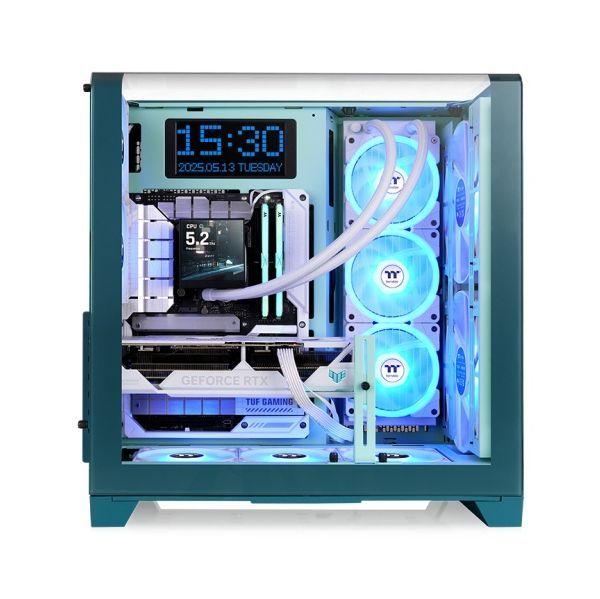 Caixa PC THERMALTAKE View 390 Air Transformative (Mini-ITX, micro ATX, ATX - PS2 - 2.5" - Azul) — miniatura 2