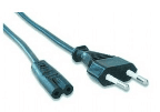 Cabo de Alimentação GEMBIRD PC-184-VDE (1,8 m - Macho - Ficha de alimentação tipo C - Preto)
