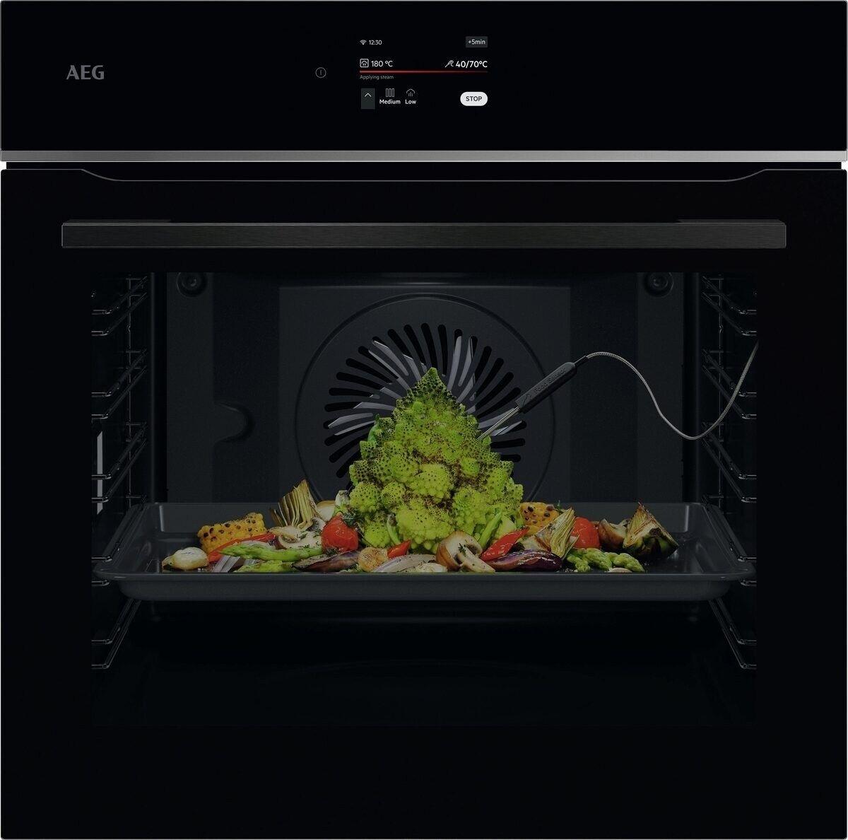Forno Encastre AEG TE8PB731AB (Forno elétrico - 71 L - 30-300 °C - Preto)