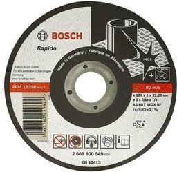 Disco de Corte BOSCH 2608600545 (Óxido de alumínio - 115 mm)