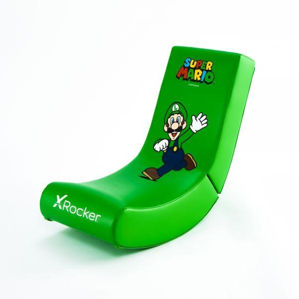 Cadeira Gaming X-ROCKER Super Mario Luigi Joy Edition 144833 (Verde)