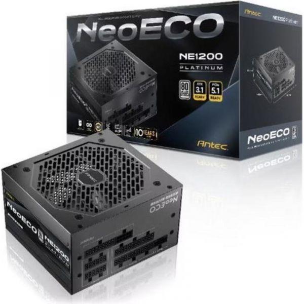 Fonte de Alimentação ANTEC NeoECO Platinum NE1200 (ATX 3.1 - 80 Plus Platinum - 1200 W)