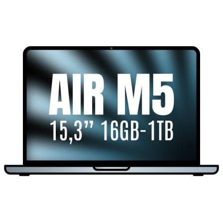 Computador Portátil APPLE MacBook Air 15" M5 (macOS Tahoe - M5 - 16 GB - Azul-céu)