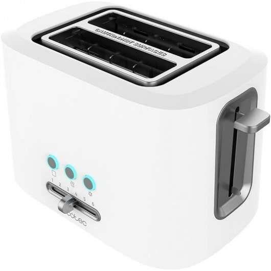 Torradeira CECOTEC Toast&Taste 9000 Double (980 W - 2 fatias - Plástico - Branco)