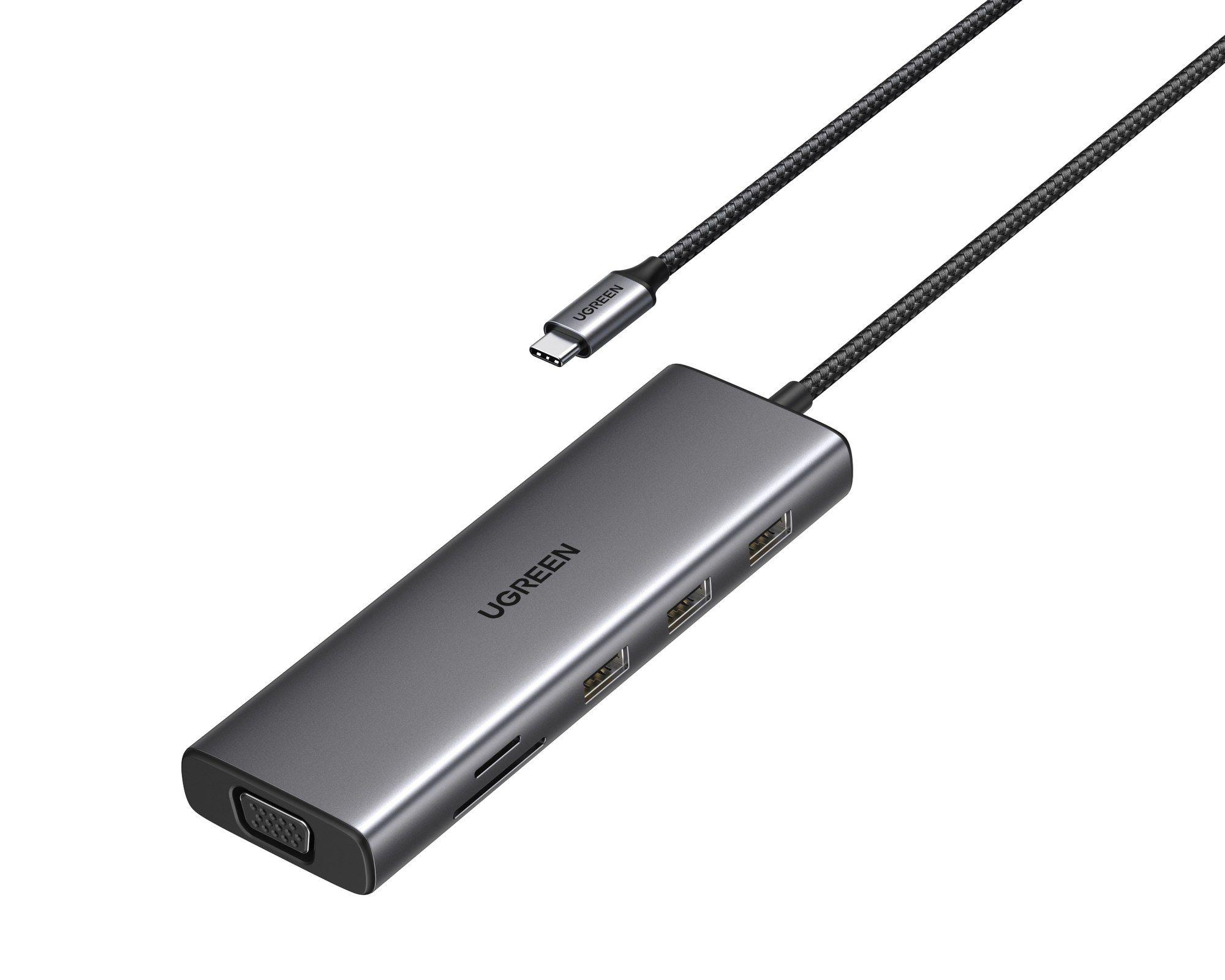 Hub USB-C UGREEN CM498 (Prateado) — miniatura 8