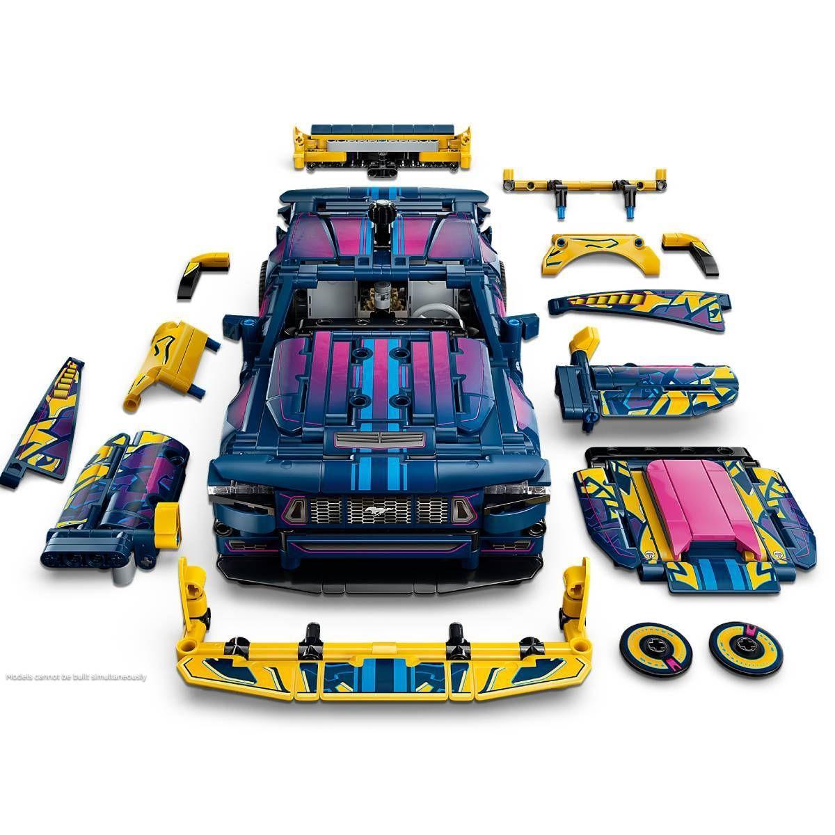 LEGO 42236 Technic Carro de Garagem Personalizada Ford Mustang GT (10+ anos - 973 peças) — miniatura 6