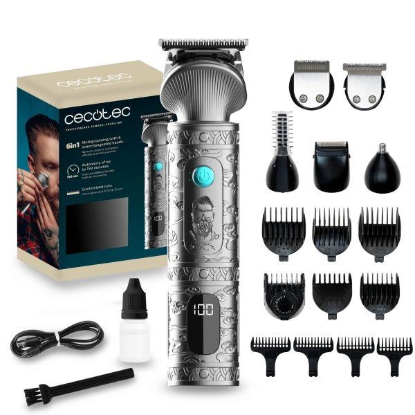 Aparador de Cabelo CECOTEC PrecisionCare Samurai Profiling (Aço inoxidável - Preto)