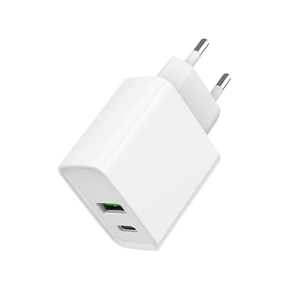 Carregador USB GEMBIRD TA-UC-PDQC20-W-01 (USB-A, USB-C - Smartphone, tablet, smartwatch), miniatura 2