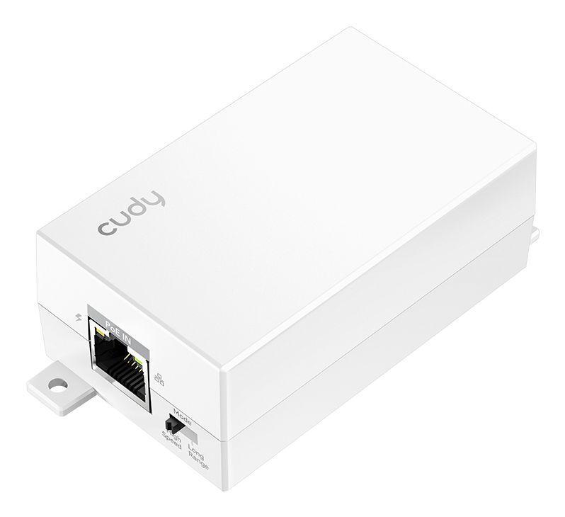 Extensor PoE CUDY POE10 (Gigabit Ethernet - 1 unidade - 10/100/1000 Mbit/s - Branco)