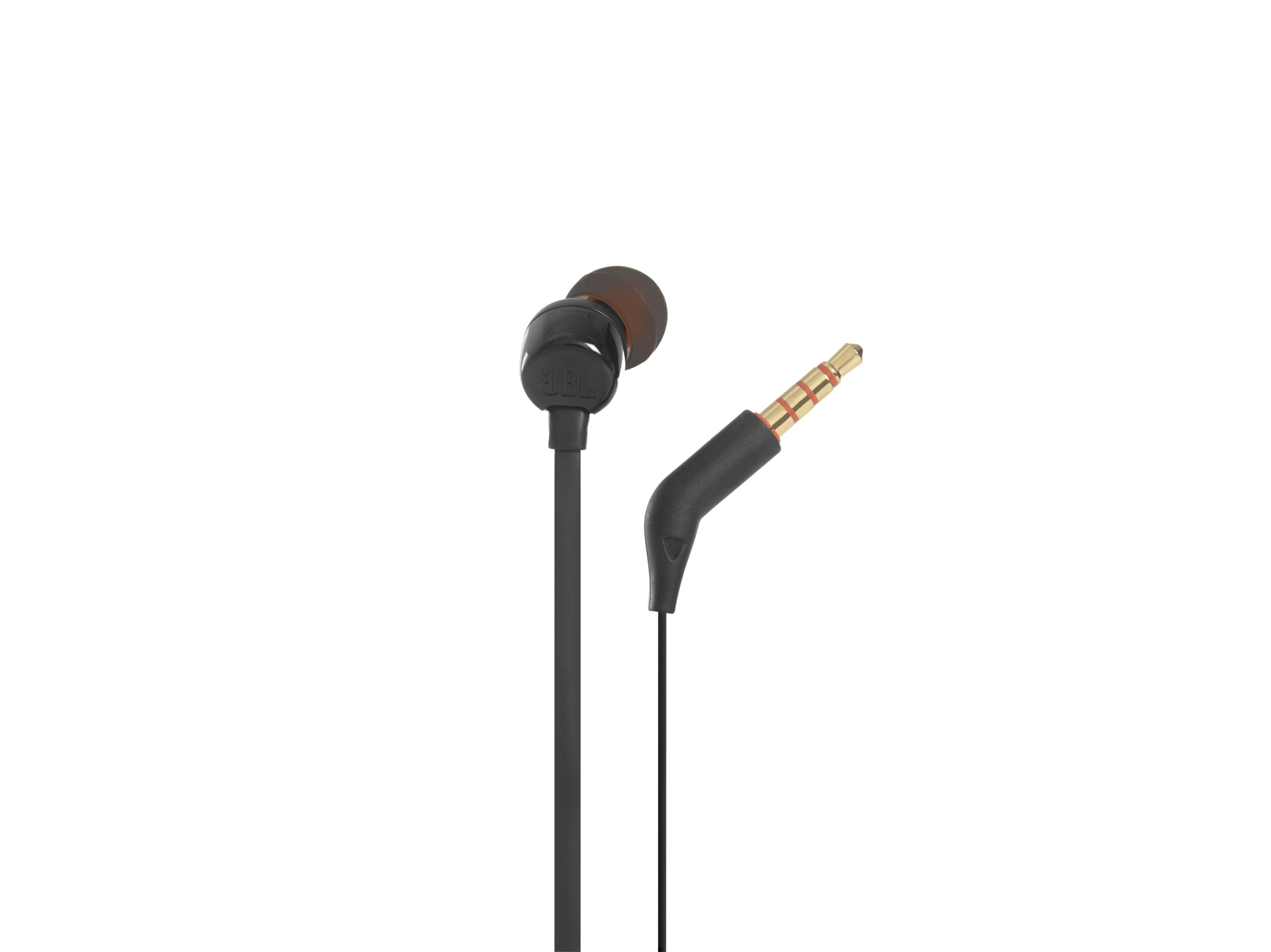 Auscultadores Intra-auriculares JBL T110 (Com fios - Preto), miniatura 5