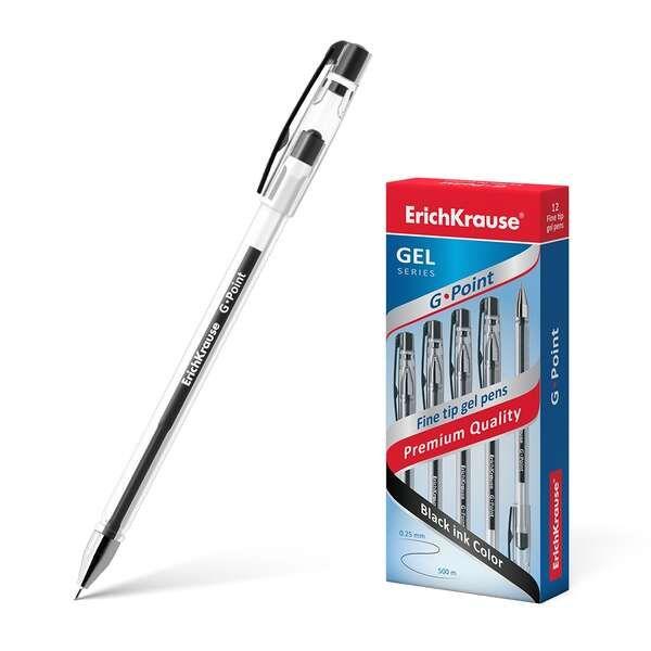 Caneta de Gel ERICHKRAUSE G-Point (Preto)
