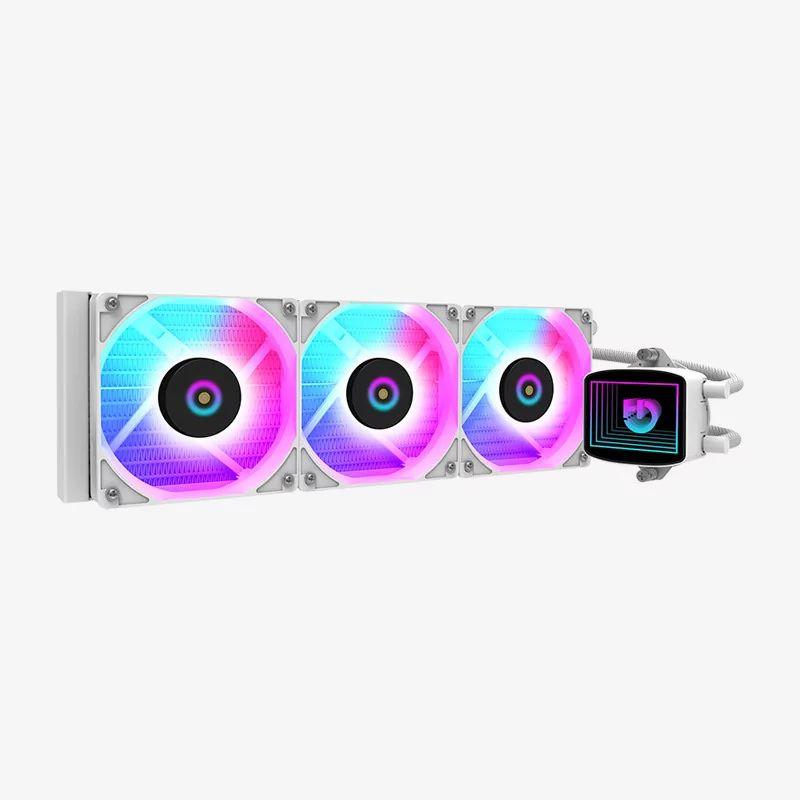 Kit de Arrefecimento Líquido HIDITEC LQ360 ARGB (Multi - 120 mm - Altura 12 cm - Branco)