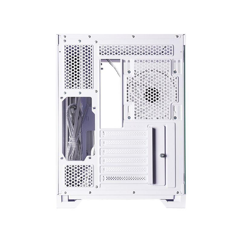 Caixa de Computador CHIEFTEC GM-30W-TG-OP (ATX, Micro ATX, Mini-ITX - Cubo - 17,5 cm - Branco) — miniatura 6