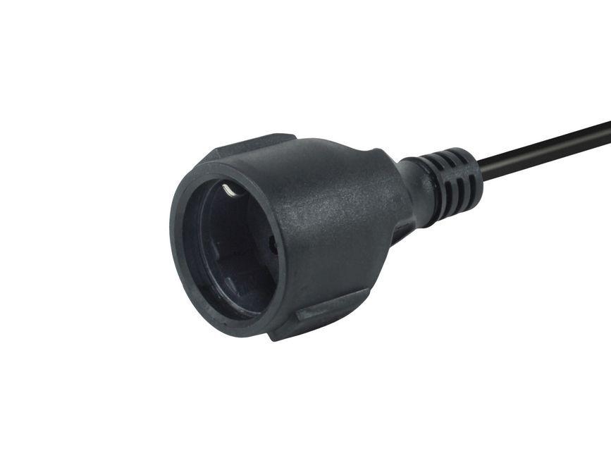 Cabo de Alimentação de Extensão EQUIP 112183 (10 m - CEE7/3 - Preto) — miniatura 2
