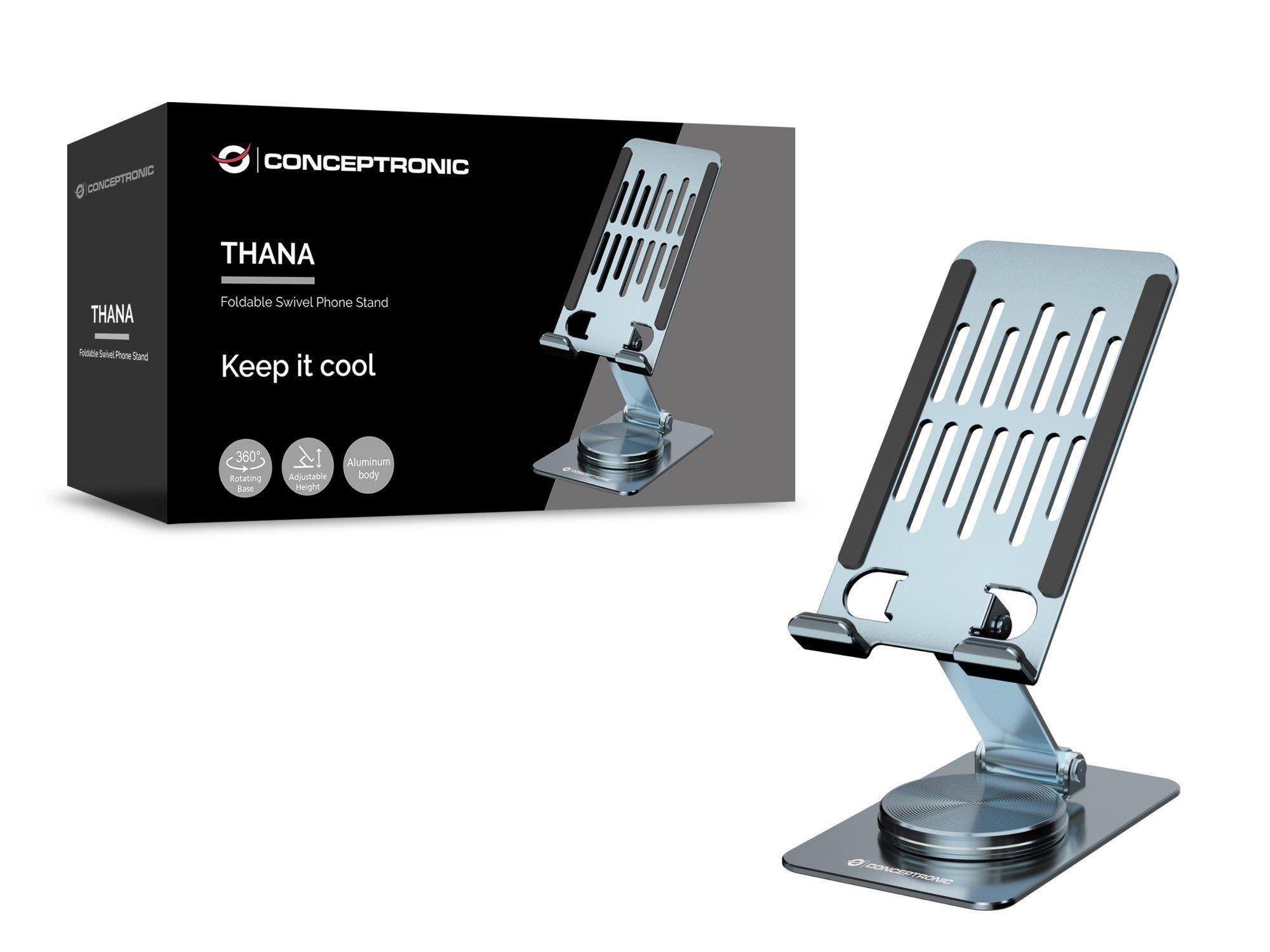 Suporte de Mesa para Smartphone CONCEPTRONIC THANA08G (Prateado) — miniatura 4