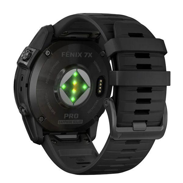 Smartwatch GARMIN Fenix 7X Pro Safira Solar (Redonda - Android, iOS - MIP digital - Cinzento/Preto), miniatura 4