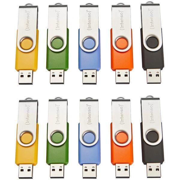 Pen USB INTENSO Basic Line 3503551 (Rotativo - USB Type-A - USB 2.0), miniatura 2