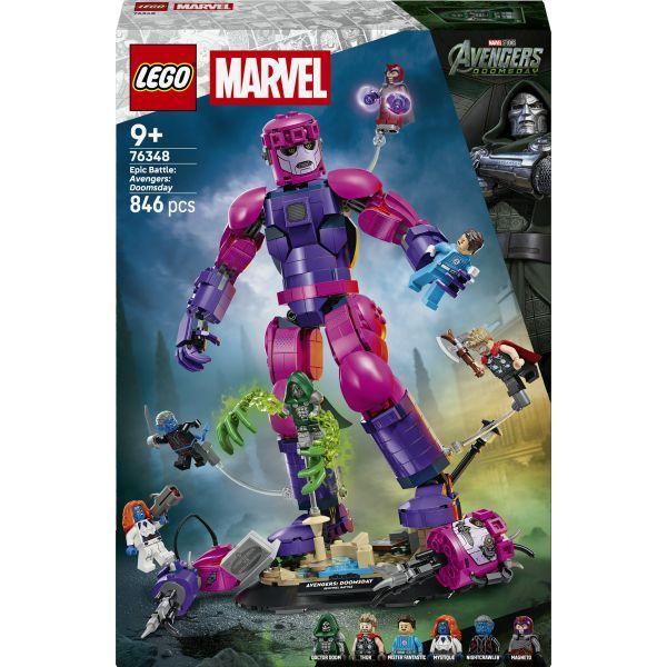 LEGO 76348 Marvel Super Heroes Epic Battle: Avengers: Doomsday (9+ anos - 846 peças) — miniatura 2