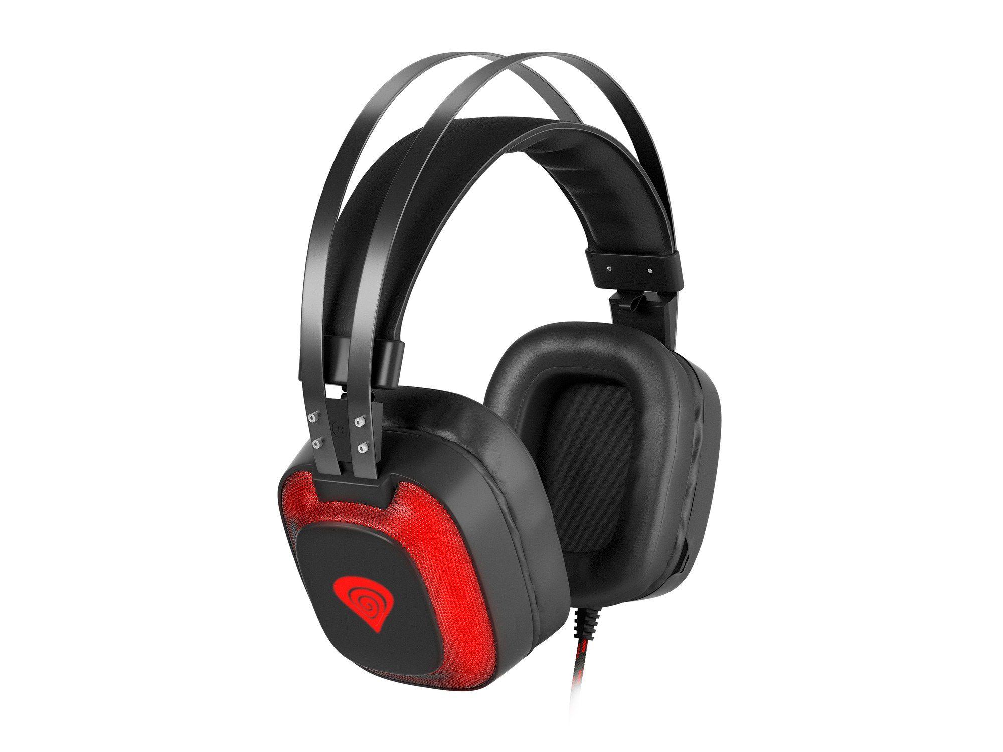 Headset Gaming GENESIS Radon 720 (Binaural - Com fios - Circum-aural - Preto)