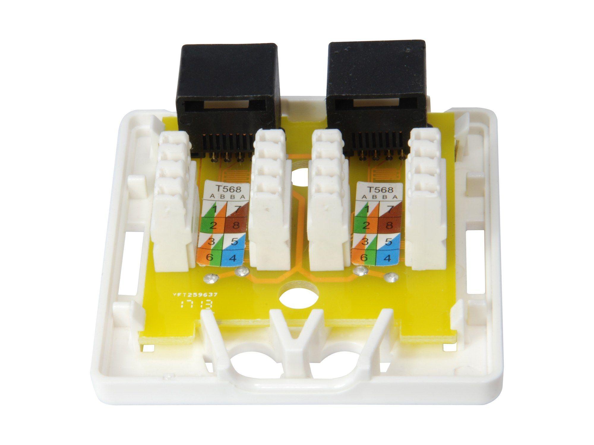 Caixa de Montagem RJ45 EQUIP 235214 (Branco), miniatura 2