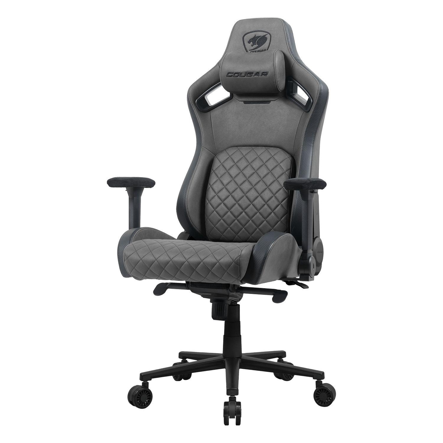 Cadeira Gaming COUGAR Defensor S Jet Gray (150 kg - 137 cm - Tecido - Cinzento) — miniatura 2