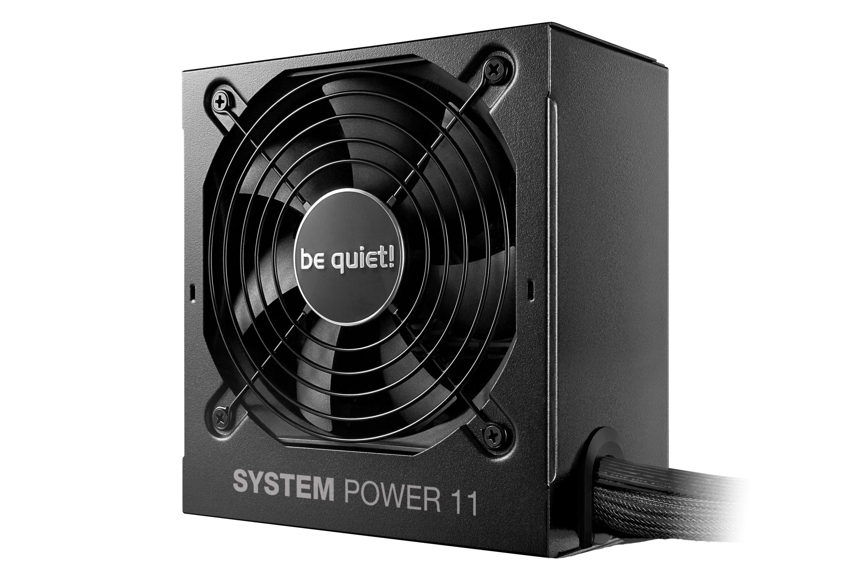 Fonte de Alimentação BE QUIET! System Power 11 750W (ATX - 750 W - 80 PLUS Bronze - Preto)