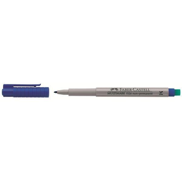 Marcadores Não Permanentes FABER-CASTELL Multimark (Azul)