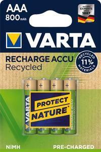 Pilhas Recarregáveis VARTA 56813101404 (Dourado/Verde)