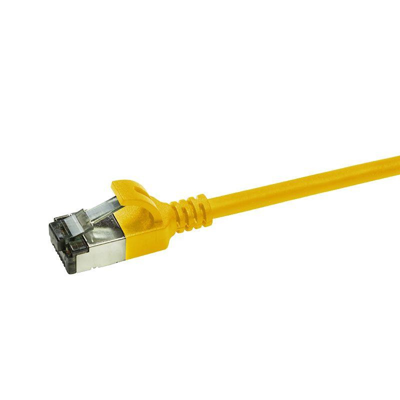 Cabo de Rede RJ45 LOGILINK CQ9037S (1 m - Cat6A - RJ-45 - Amarelo), miniatura 2