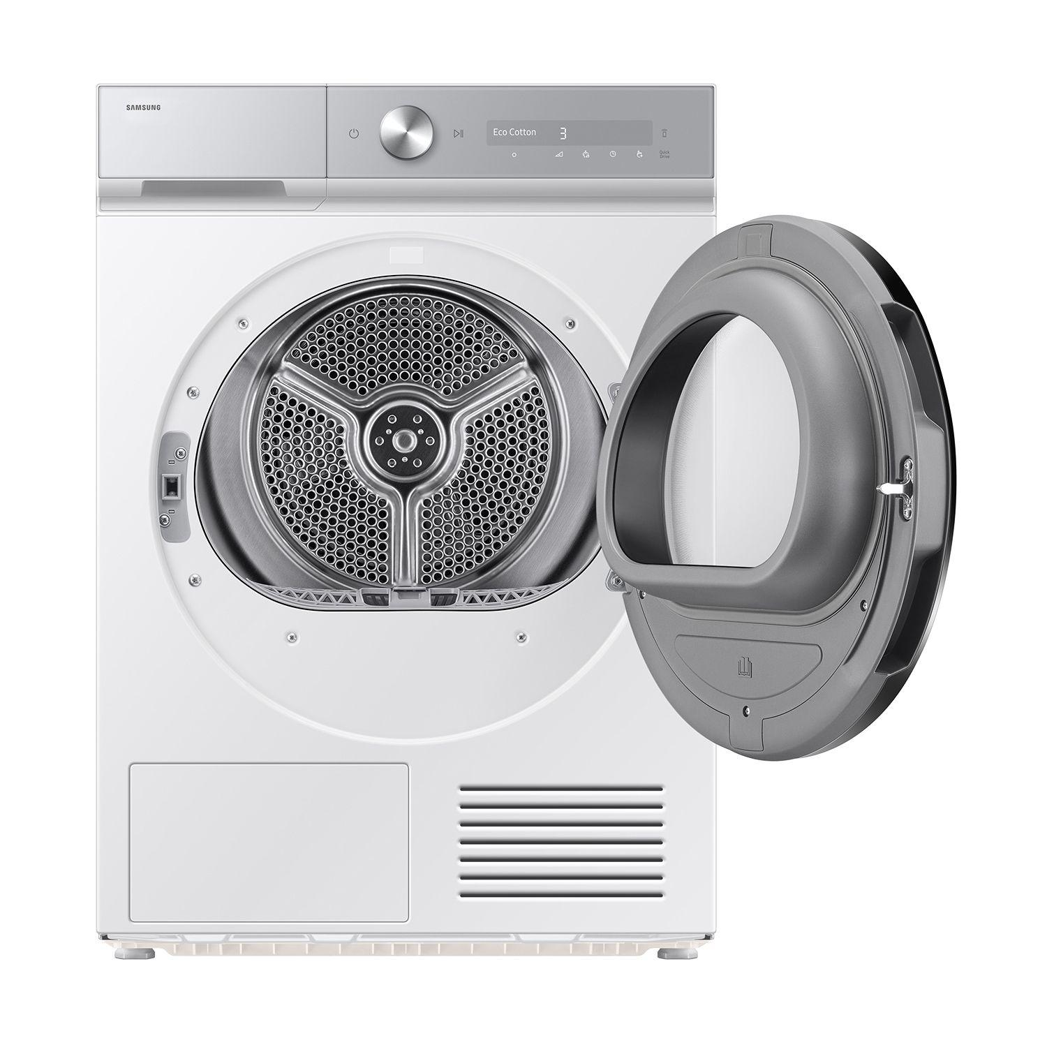 Máquina de Secar Roupa Independente SAMSUNG DV90DB8845GHU3 (9 kg - Bomba de calor - Altura 85 cm - Branco), miniatura 3