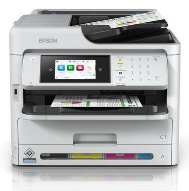 Impressora Multifunções EPSON WorkForce Pro WF-C5890DWF (A4 - Impressão a cores - 1830 folhas - Preto e Cinzento)