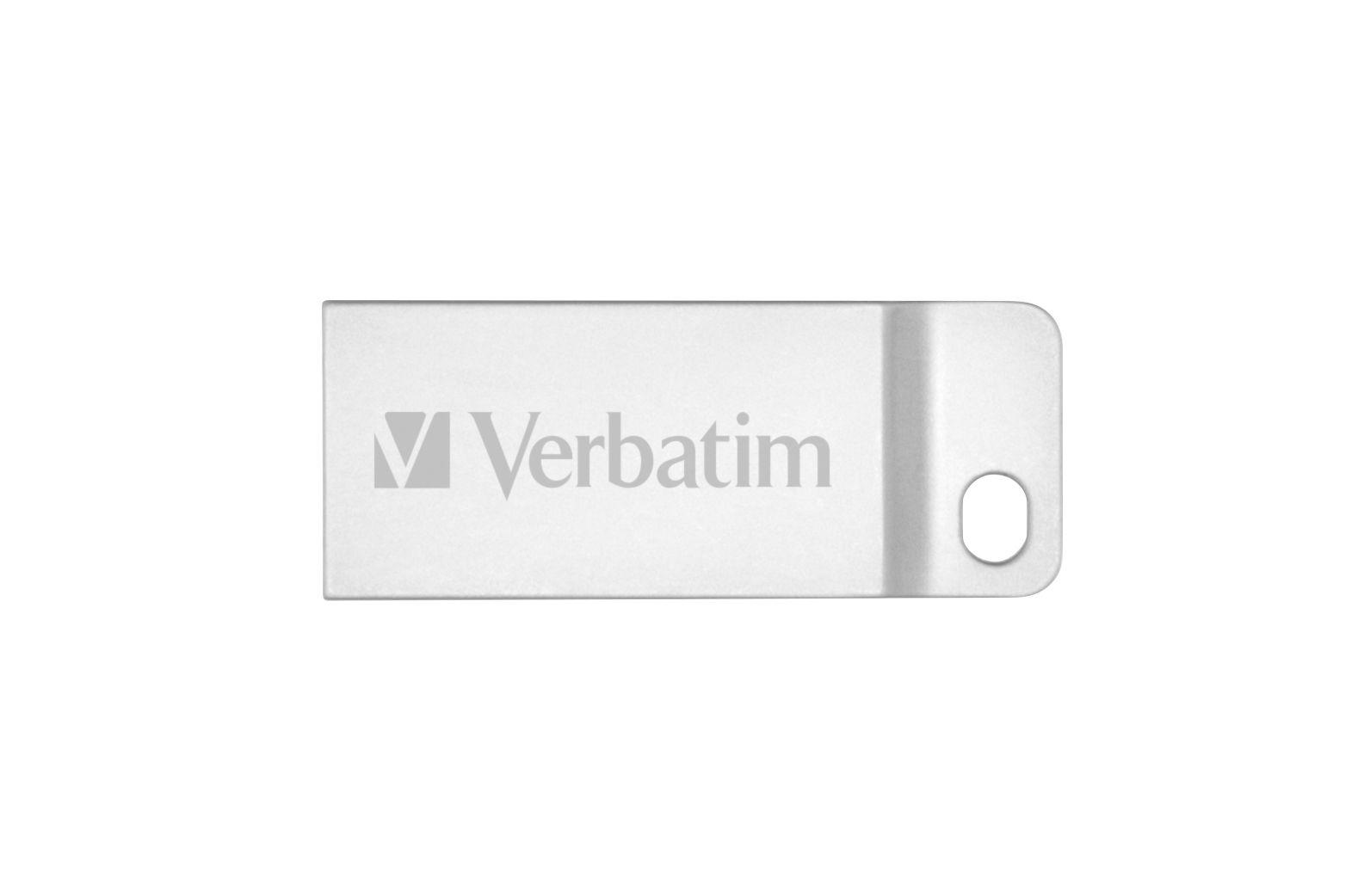 Pen USB VERBATIM Metal Executive 98748 (USB Type-A - USB 2.0 - Sem tampa - Prateado) — miniatura 5
