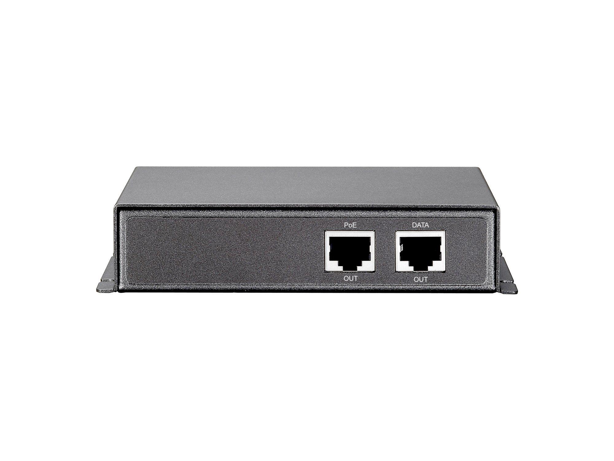 Repetidor PoE+ LEVELONE POR-0200 (RJ-45 - Parede - Preto), miniatura 2