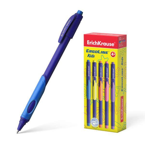 Caneta Esferográfica ERICHKRAUSE Ergoline Kids (Azul)