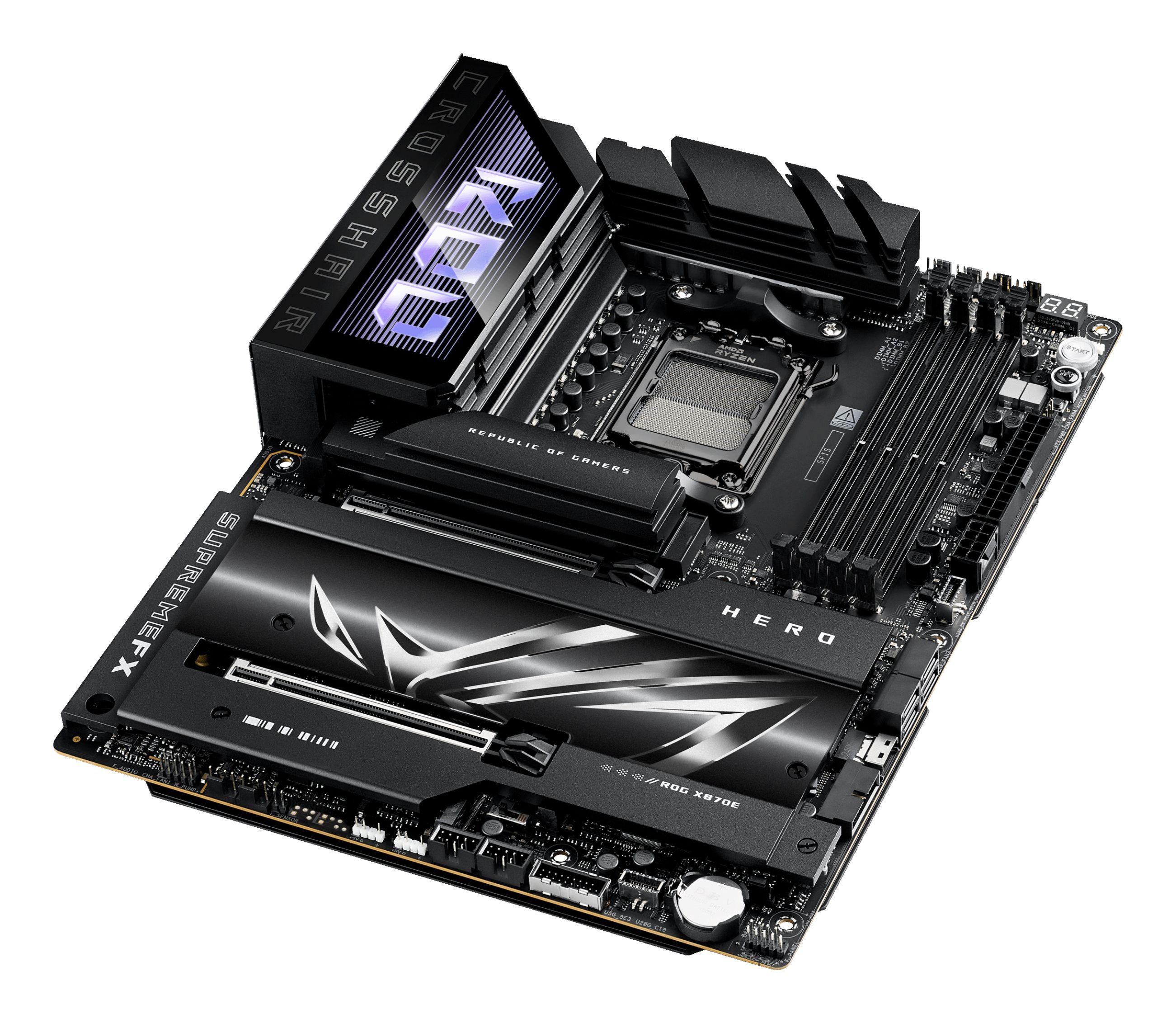 Motherboard ASUS ROG Crosshair X870E Hero (AM5 - ATX - PC), miniatura 7