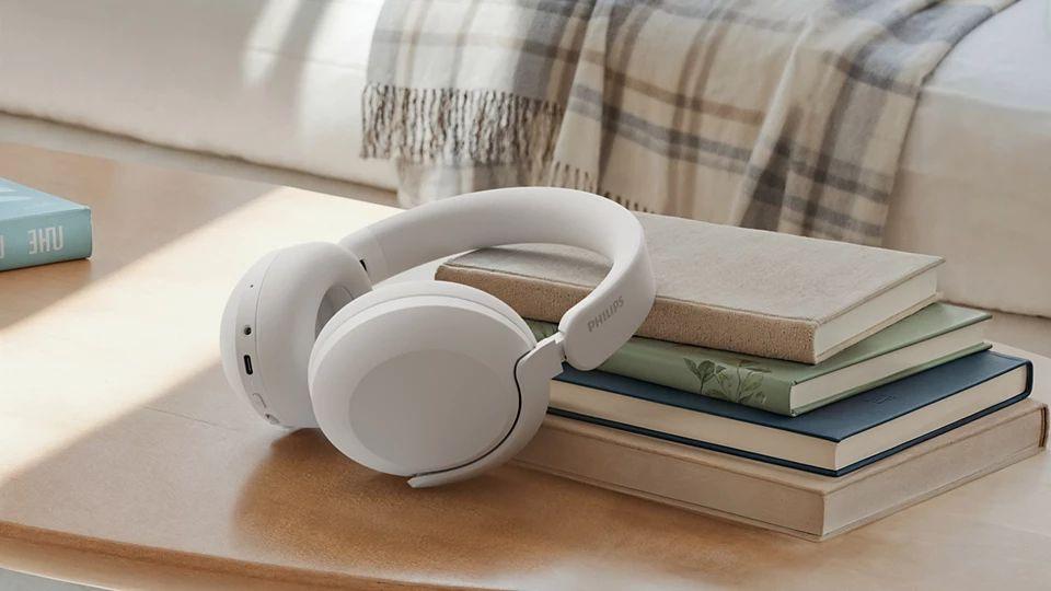Auscultadores PHILIPS TAH6000WT/00 (Binaural - Com fios e sem fios - Circum-aural - Branco), miniatura 4
