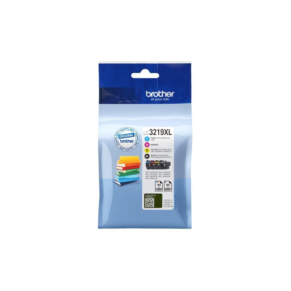 Pack de Tinteiros BROTHER LC3219XLVAL (3000 páginas - Preto, Ciano, Magenta e Amarelo) — miniatura 3