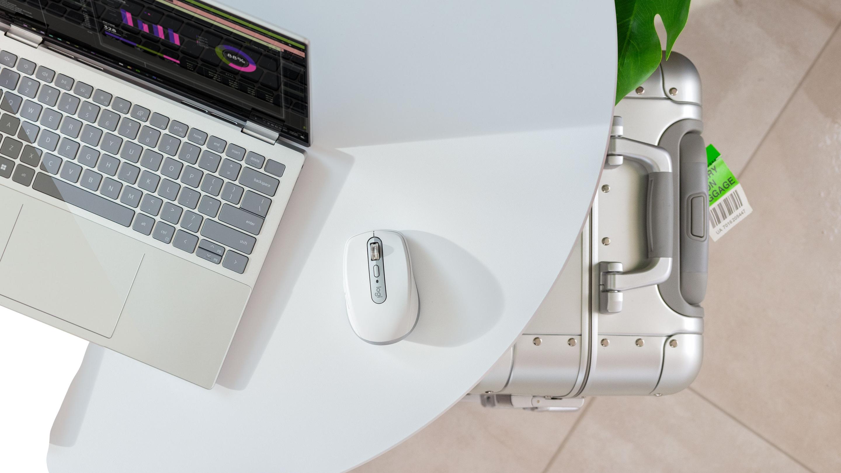 Rato LOGITECH MX Anywhere 3S (Mão direita - 8000 DPI - Laser - Cinzento-claro) — miniatura 4