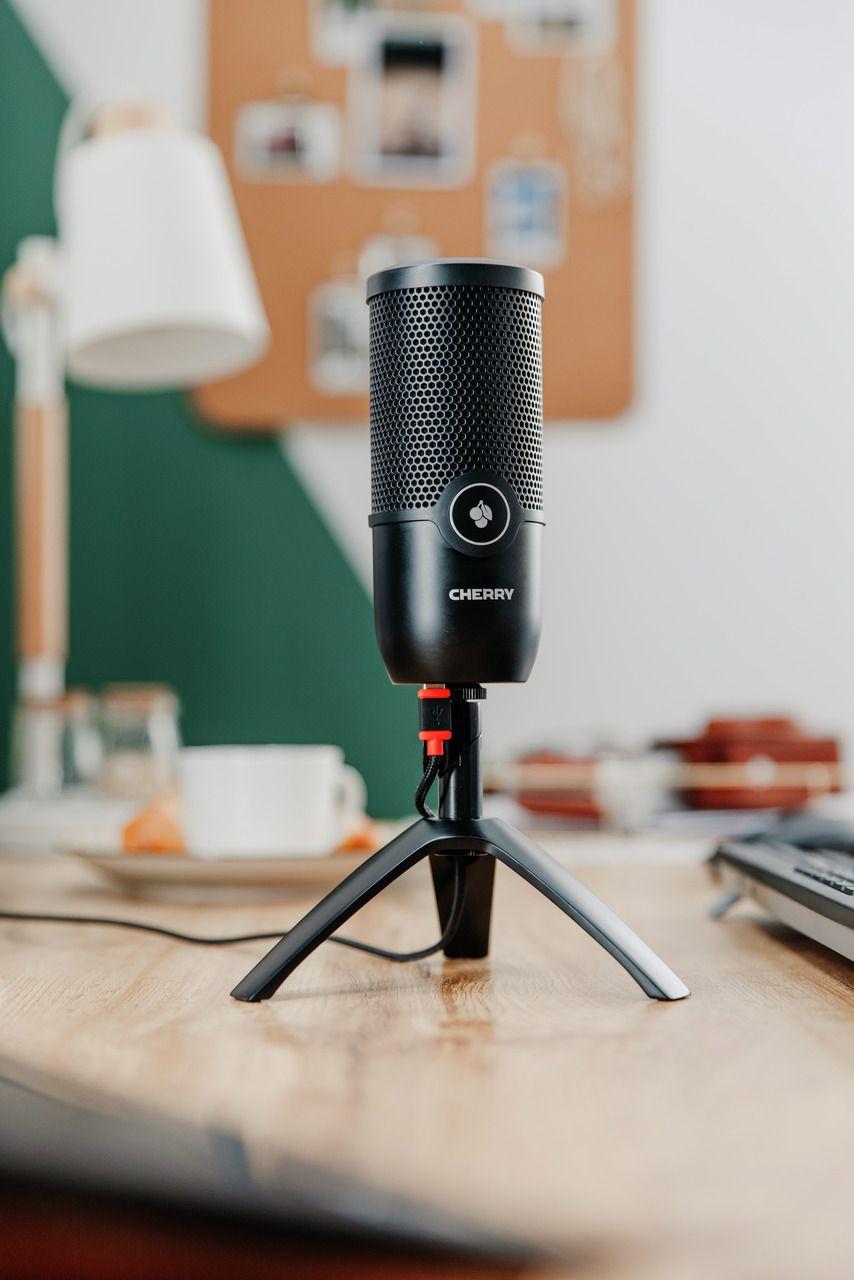 Microfone de Mesa CHERRY UM 3.0 (Microfone de mesa - Com fios - USB - Preto) — miniatura 4