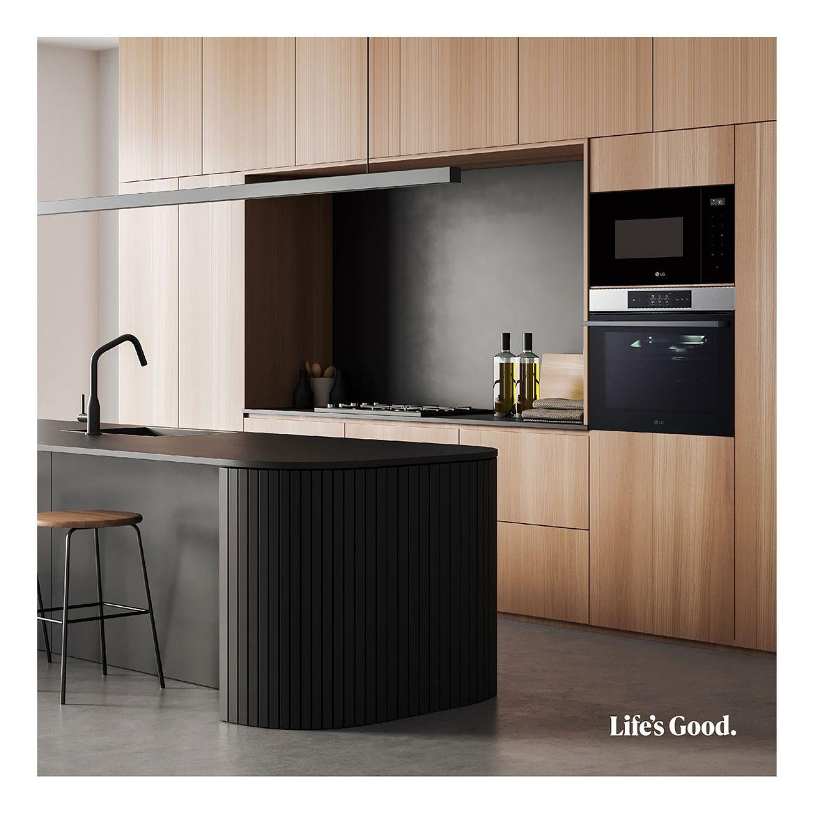 Forno Encastre LG WS9D7651WS (Forno elétrico - 76 L - Altura 59,4 cm - Inox)